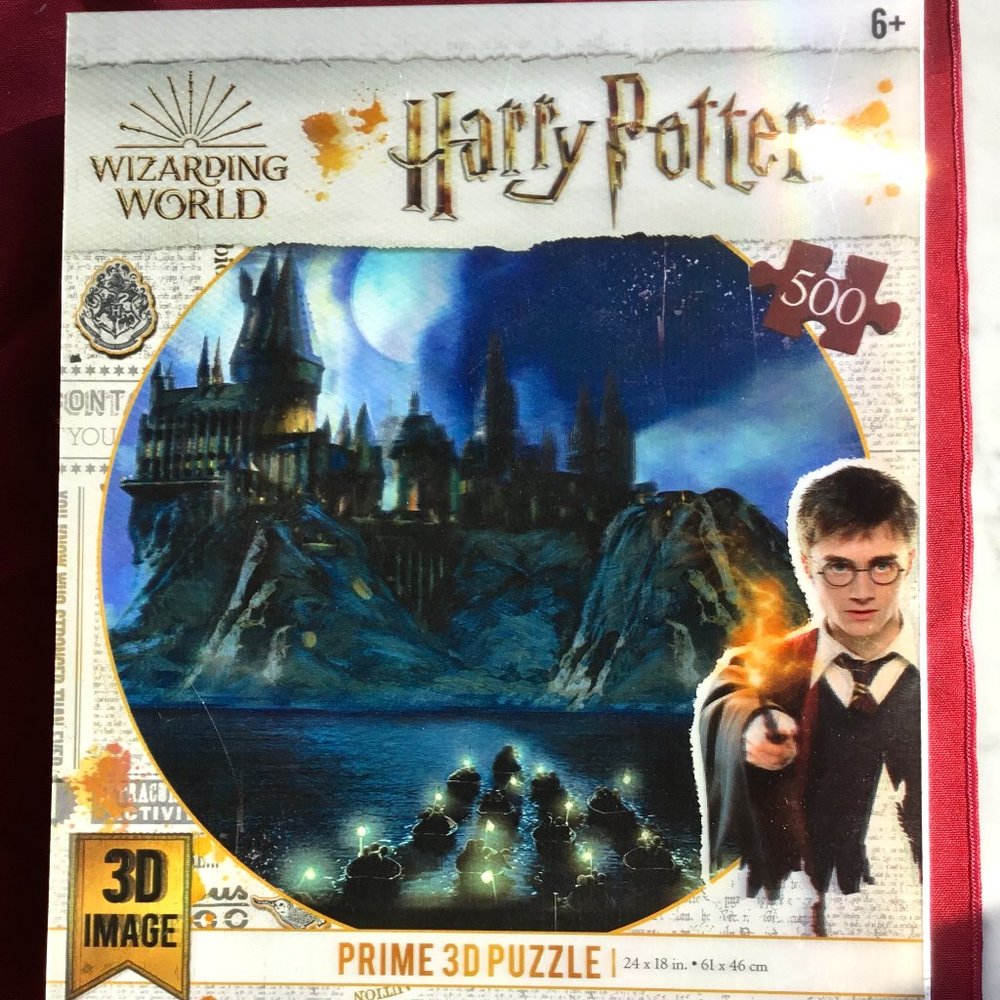 New in box, Harry Potter 3d Hogwarts castle puzzle.